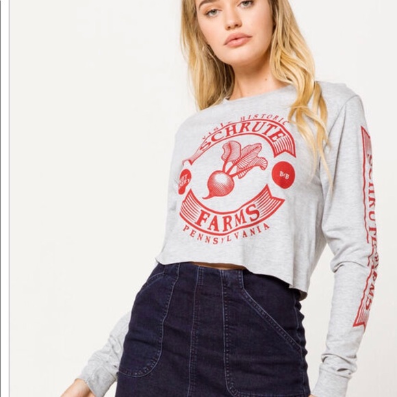 RIPPLE JUNCTION The Office Schrute Farms Crop Tee - Picture 4 of 7